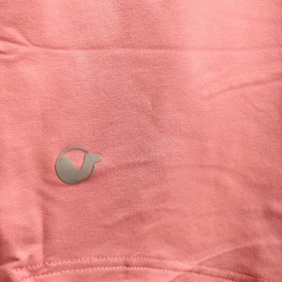 Van Camel Men's Peach Cotton Flex Polo Shirt 1/4 Zip 3XL LUX  Breathable Casual - Picture 2 of 7